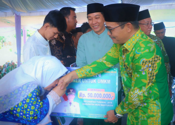 Semarak Tahun Baru Islam 1447 H di Tungkal Jaya, Wabup Rohman: Mari Bangun Muba dengan Keimanan