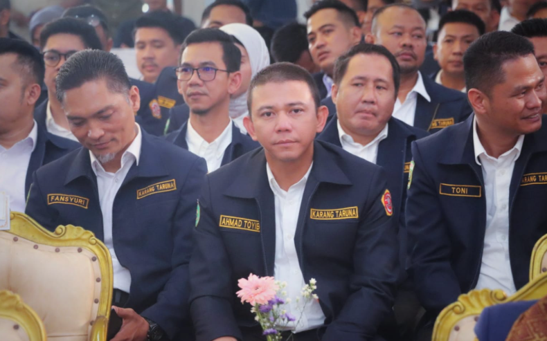 Wakil Bupati Rohman Hadiri Pelantikan Pengurus Karang Taruna Sumsel 2025-2030