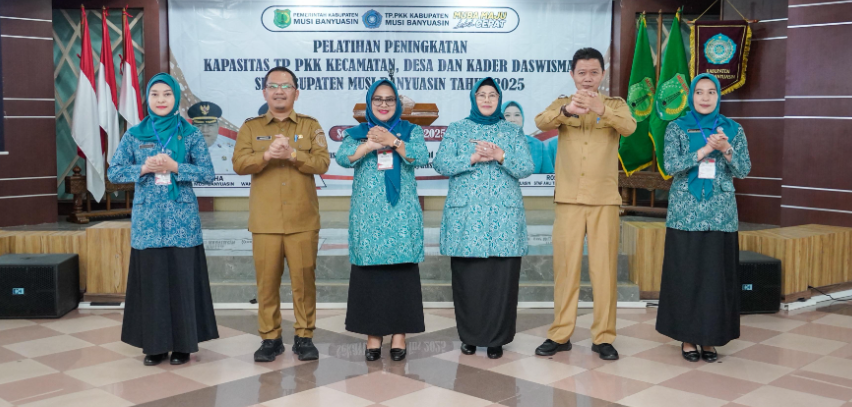 TP PKK Muba Gelar Pelatihan Peningkatan Kapasitas Kader Se-Kabupaten